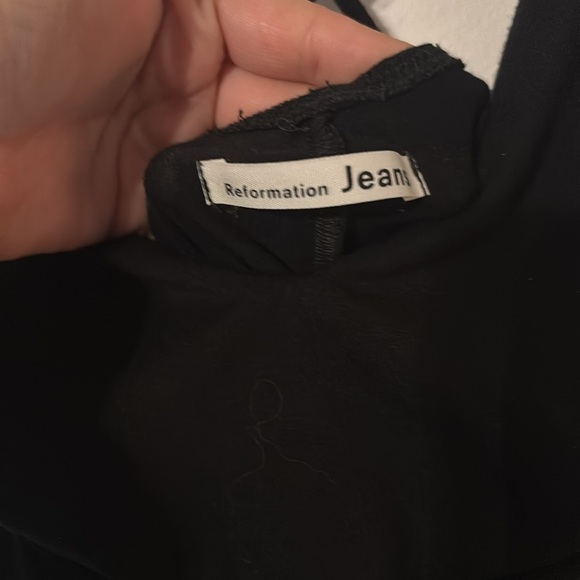 Reformation Black Strappy Dress - Picture 7 of 11